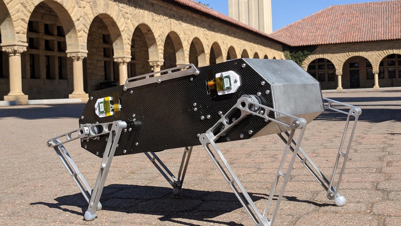 Doggo is the robot dog developed by Stanford students that can do backflips, jumps and trots Doggo is the robot dog developed by Stanford students that can do backflips, jumps and trots