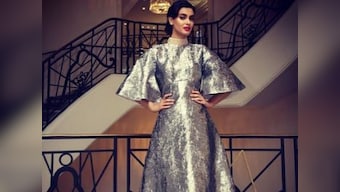 Cannes 2019: Diana Penty opts for Graine metallic grey outfit for final appearance, heads to London