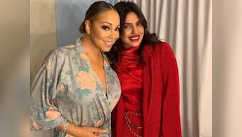 Priyanka Chopra poses with Mariah Carey backstage at London concert, thanks Nick Jonas for arranging meeting