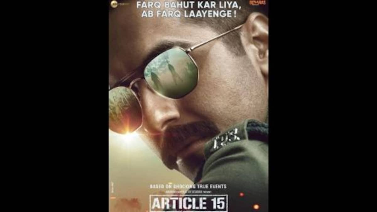 Article 15 teaser: Ayushmann Khurrana is determined to fight discrimination in Anubhav Sinha's cop drama