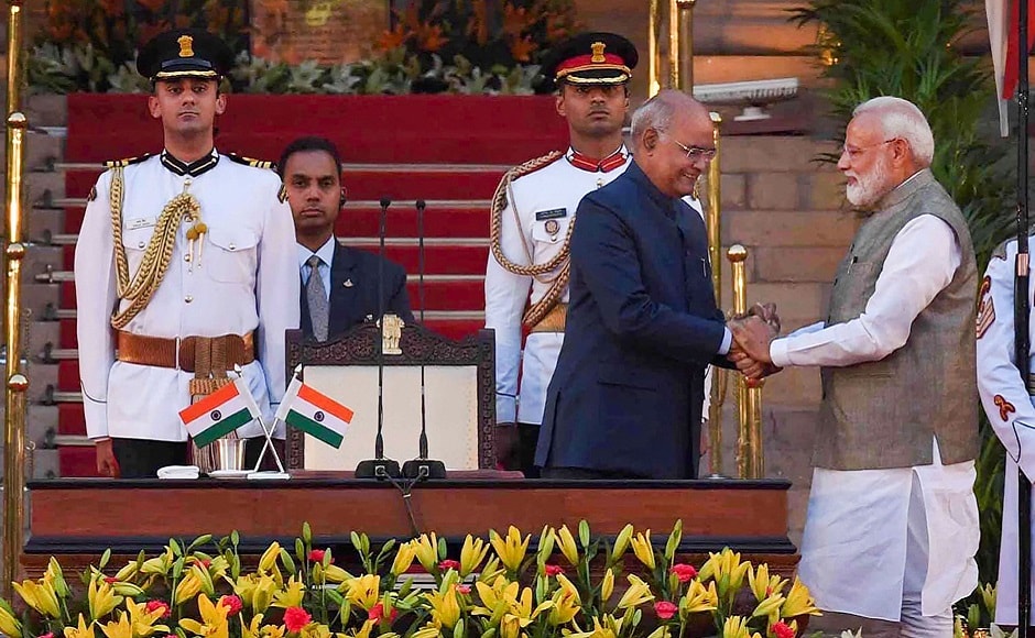 Besides 25 Cabinet ministers including Modi, Shah, Rajnath Singh, Nirmala Sitharaman, Nitin Gadkari, Smriti Irani, Piyush Goyal and Jaishankar, nine were sworn in as Minister of State with Independent charge and another 24 as Minister of State. PTI
