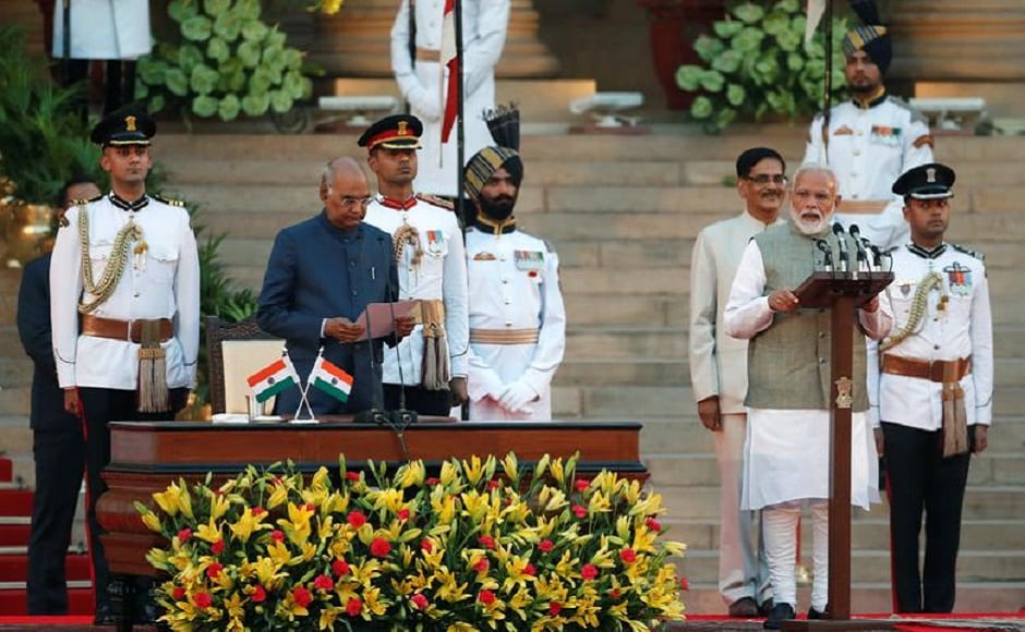 Narendra Modi govt 2.0 takes oath of office at Rashtrapati Bhavan; Amit Shah gets home ministry, Rajnath Singh bags defence