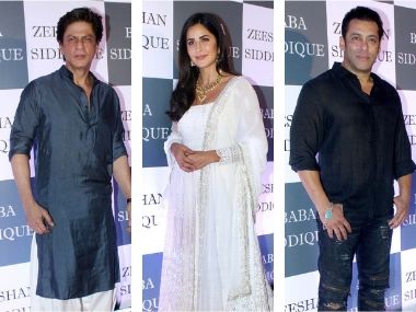 Salman Khan, Katrina Kaif, SRK, Madhur Bhandarkar attend Baba Siddique's Iftar party in Mumbai Salman Khan, Katrina Kaif, SRK, Madhur Bhandarkar attend Baba Siddique's Iftar party in Mumbai
