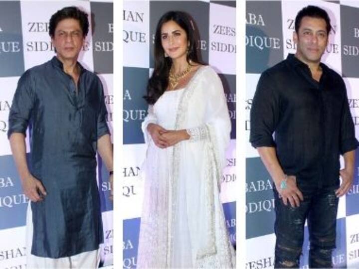 Salman Khan, Katrina Kaif, SRK, Madhur Bhandarkar attend Baba Siddique's Iftar party in Mumbai Salman Khan, Katrina Kaif, SRK, Madhur Bhandarkar attend Baba Siddique's Iftar party in Mumbai