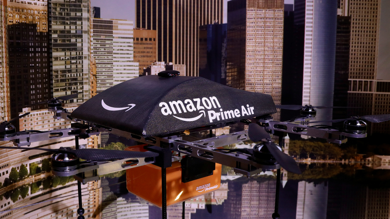 Amazon's new Prime Air delivery drones to start delivering packages in months Amazon's new Prime Air delivery drones to start delivering packages in months