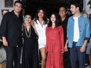 Priyanka Chopra attends The Sky is Pink wrap up party with Zaira Wasim, writes note on Instagram Priyanka Chopra attends The Sky is Pink wrap up party with Zaira Wasim, writes note on Instagram