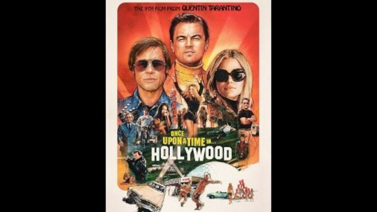 Once Upon A Time In Hollywood new poster gets retro treatment; film to release on 9 August in India