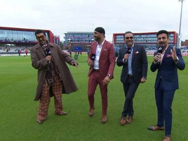 India vs Pakistan, ICC Cricket World Cup 2019: Ahead of 83, Ranveer Singh turns commentator at Old Trafford India vs Pakistan, ICC Cricket World Cup 2019: Ahead of 83, Ranveer Singh turns commentator at Old Trafford