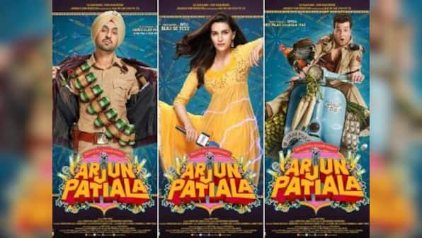 Arjun Patiala first look: Diljit Dosanjh plays a quirky cop, Kriti Sanon a fearless journalist in Dinesh Vijan's comedy