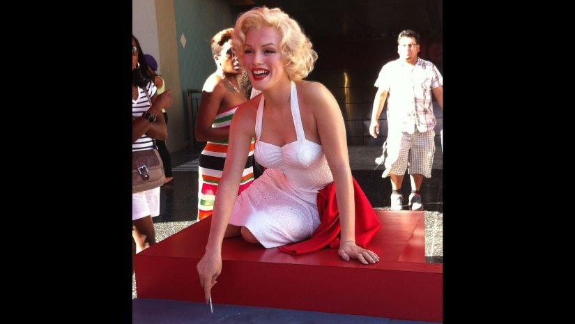 Donald Trumps Hollywood Walk of Fame star vandalism suspect arrested for theft of Marilyn Monroe statue
