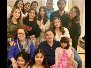 Aishwarya Rai, Abhishek Bachchan, daughter Aradhya visit Rishi Kapoor, Ranbir, Alia Bhatt in New York Aishwarya Rai, Abhishek Bachchan, daughter Aradhya visit Rishi Kapoor, Ranbir, Alia Bhatt in New York