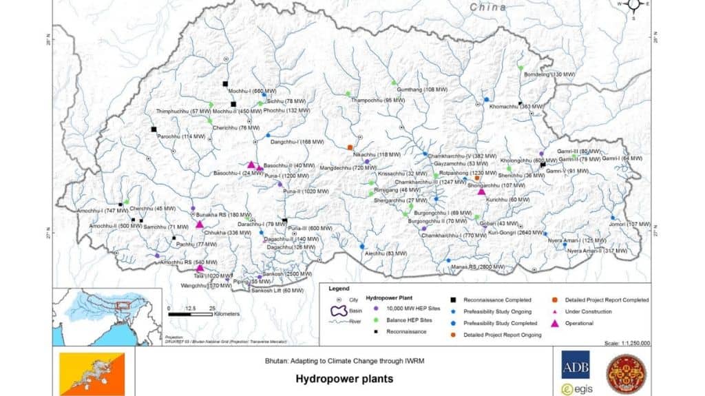 With so much of its fortune tied to hydropower, Bhutan has been nervous about the impacts of climate change.