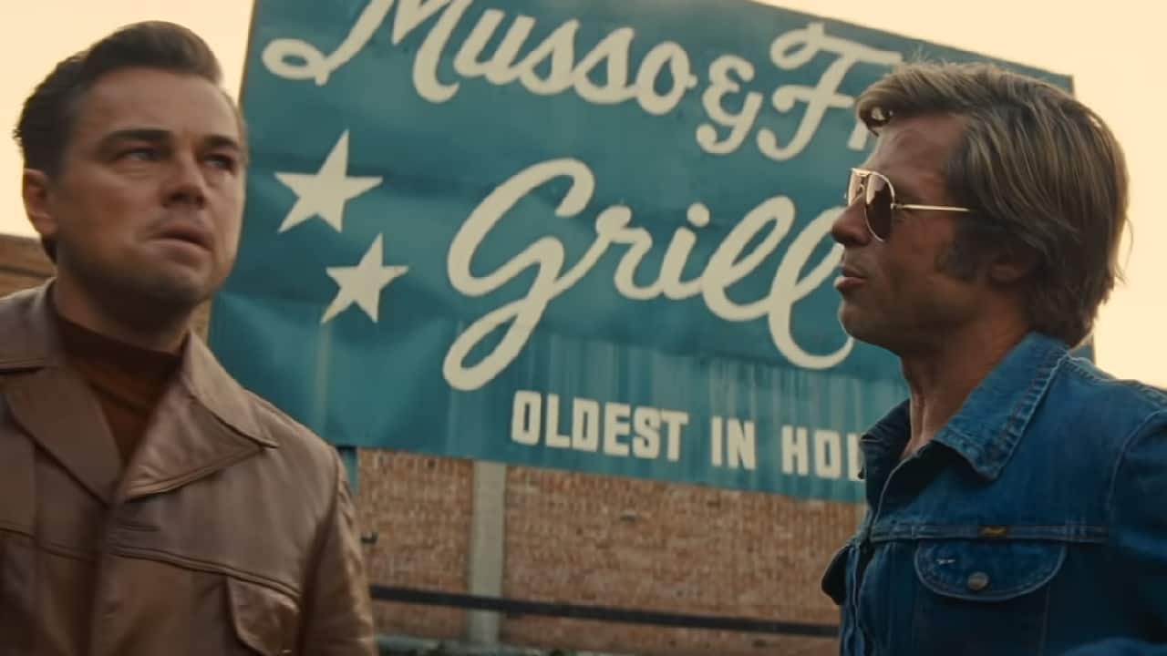 A still from Once Upon A Time in Hollywood extended new trailer