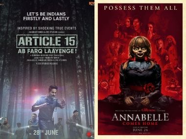 Article 15, Annabelle Comes Home leaked online by piracy website Tamilrockers a day after release Article 15, Annabelle Comes Home leaked online by piracy website Tamilrockers a day after release
