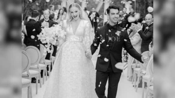 Sophie Turner shares first picture with Joe Jonas from their second wedding in France on 29 June