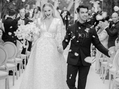 Sophie Turner shares first picture with Joe Jonas from their second wedding in France on 29 June