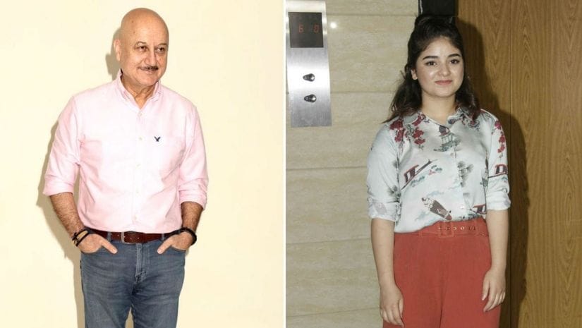 Zaira Wasim quits Bollywood: Anupam Kher says actress move must have demoralised so many others