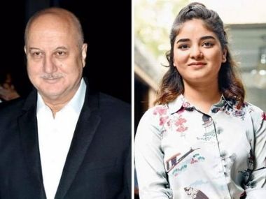Zaira Wasim quits Bollywood: Anupam Kher says actress' move 'must have demoralised so many others' Zaira Wasim quits Bollywood: Anupam Kher says actress' move 'must have demoralised so many others'