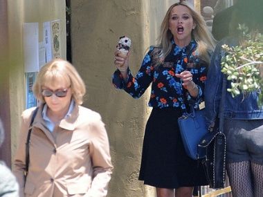 Big Little Lies: Scene depicting Reese Witherspoon hurling ice cream cone at Meryl Streep removed Big Little Lies: Scene depicting Reese Witherspoon hurling ice cream cone at Meryl Streep removed