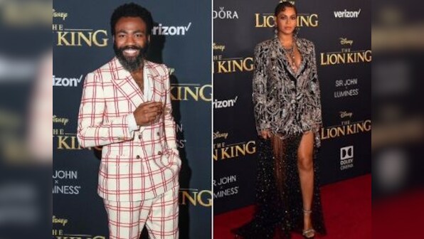 The Lion King: Beyoncé, Donald Glover lead film's voice cast at world premiere of The Walt Disney Company's next