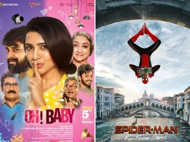 Oh Baby earns Rs 17 cr worldwide in opening weekend; Spider-Man: Far From Home tops TN box office Oh Baby earns Rs 17 cr worldwide in opening weekend; Spider-Man: Far From Home tops TN box office