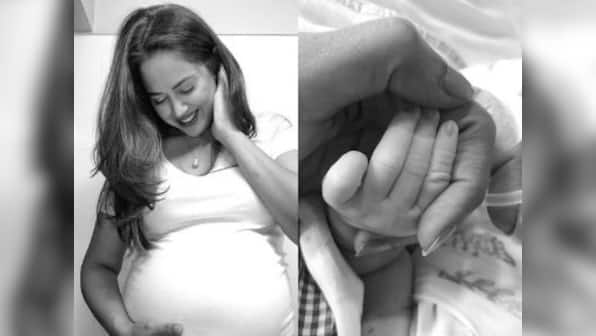 Sameera Reddy announces birth of second child with husband Akshai Varde; thanks fans for 'love and blessings'