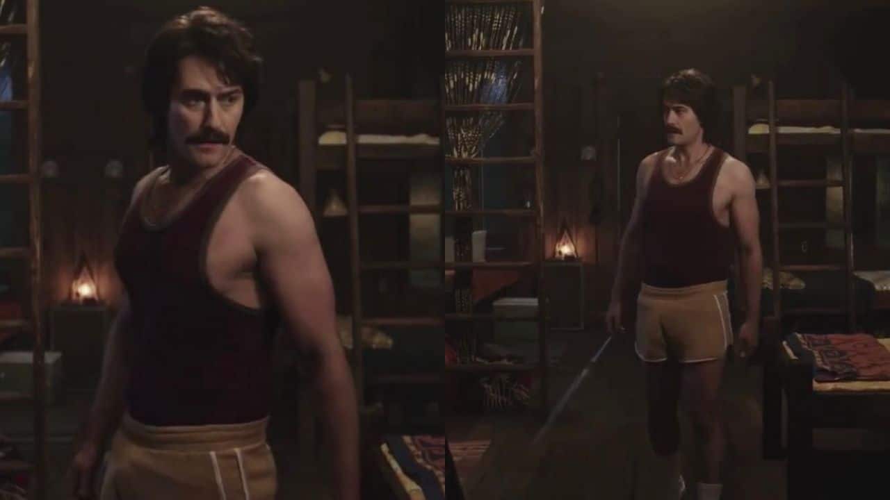 Matthew Morrison in American Horror Story: 1984. Images from Twitter