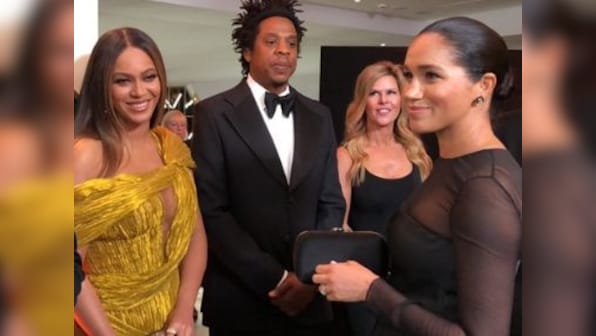 The Lion King: Meghan Markle, Prince Harry meet Beyoncé, Jay Z at London premiere of Disney live-action remake
