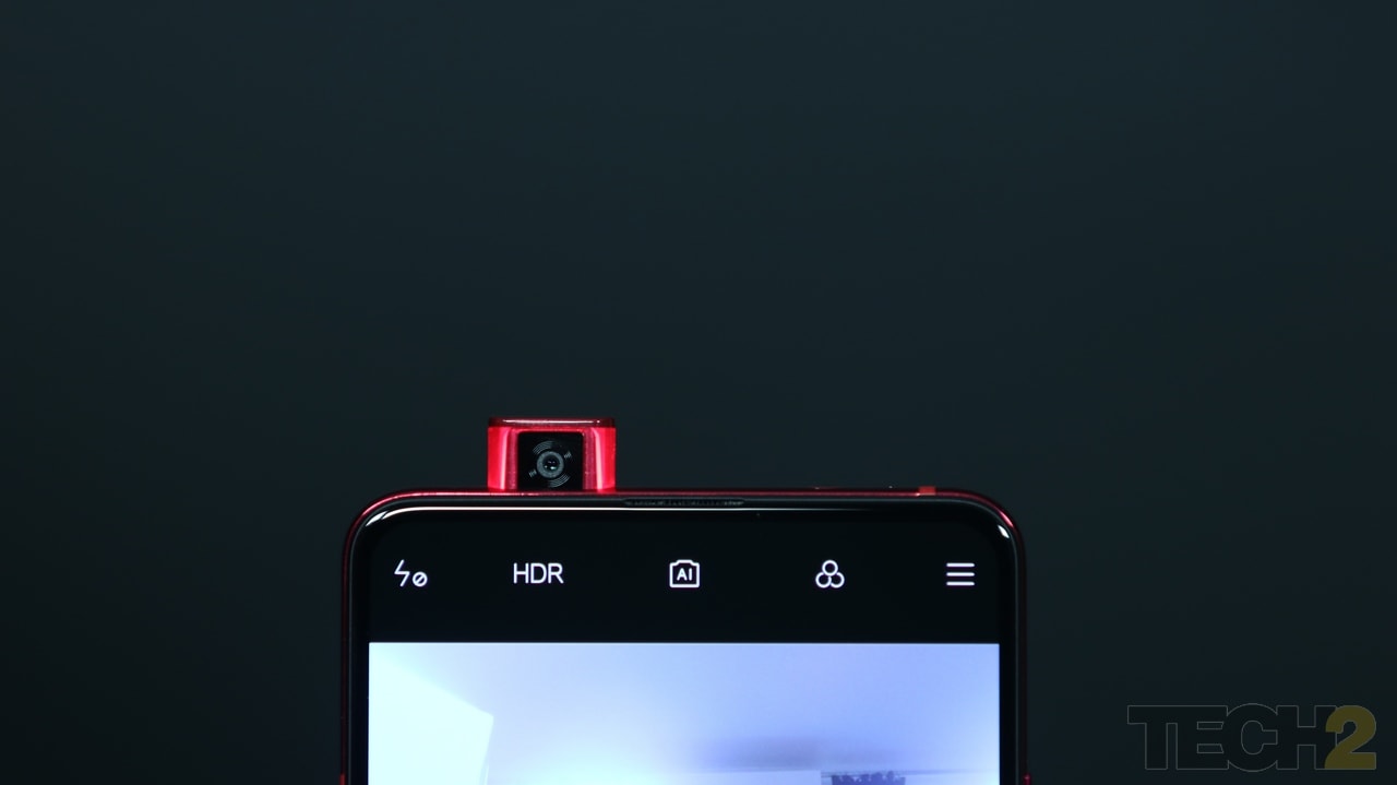 Redmi K20 Pro comes with a 20 MP motorised pop up camera
