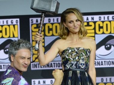 Natalie Portman will take up Mjolnir in Thor: Love and Thunder, announces director Taika Waititi Natalie Portman will take up Mjolnir in Thor: Love and Thunder, announces director Taika Waititi