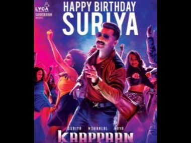 Suriya turns 44: Celebs, fans wish actor a happy birthday; Kaappaan makers share special poster of upcoming film Suriya turns 44: Celebs, fans wish actor a happy birthday; Kaappaan makers share special poster of upcoming film