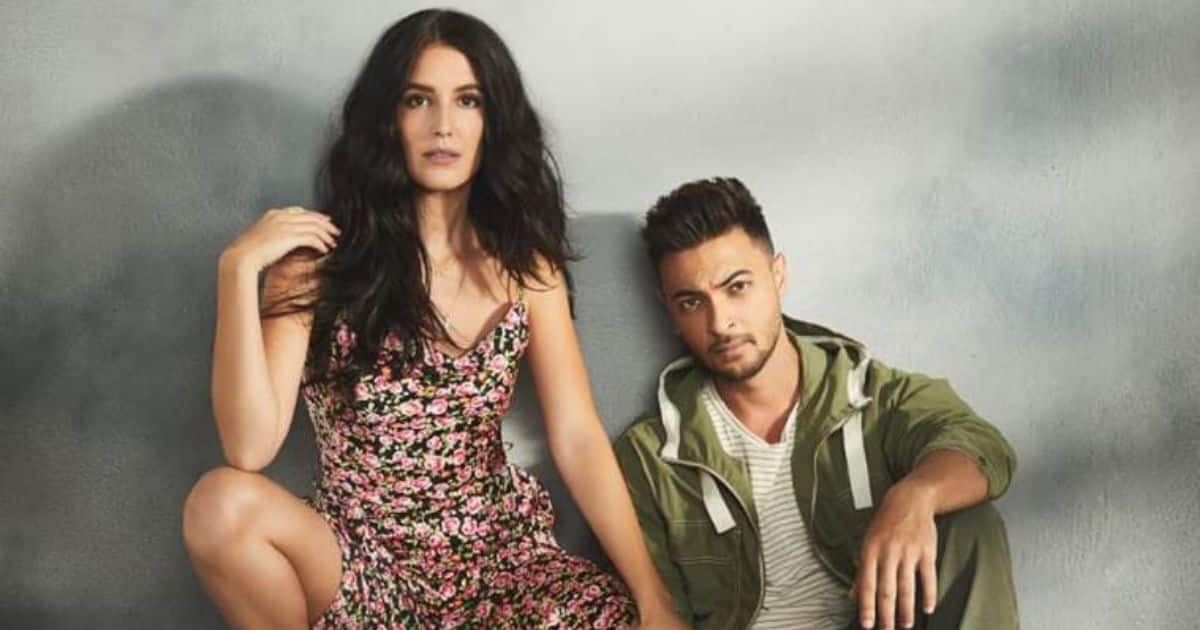 Isabelle Kaif (left) and Aayush Sharma. Image from Instagram
