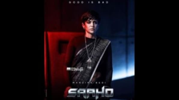 Saaho: Mandira Bedi's character poster looks intense in Prabhas, Shraddha Kapoor's action film