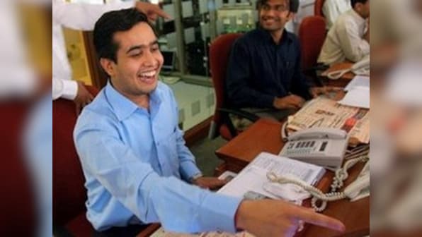 Sensex jumps over 340 points to hit record intra-day high of 40,816.38, Nifty above 12,000-mark; Reliance Industries jumps 4%