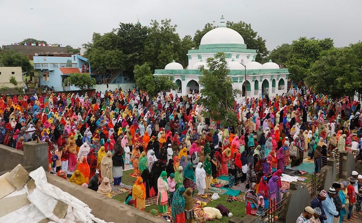 Bakri Eid in Kashmir: People offer prayers amid heavy security deployment, restrictions eased in Valley