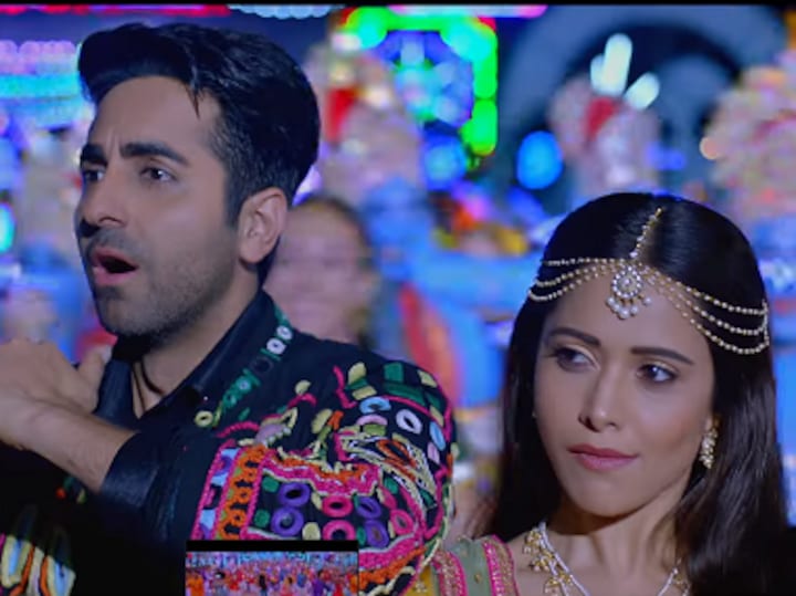 Watch: Ayushmann, Nushrat Bharucha turn into Krishna, Radha for Dream Girl song Radhe Radhe