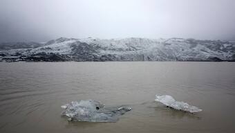 Iceland honours first glacier 'Okjokull' lost to climate change with funeral and plaque