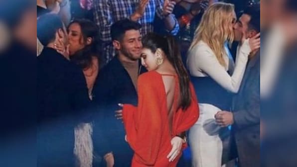 Priyanka Chopra shares photoshopped image of herself hugging Nick Jonas post VMAs win: Always with you