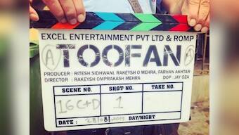 Toofan: Farhan Akhtar begins shooting for Rakeysh Omprakash Mehra's boxing film