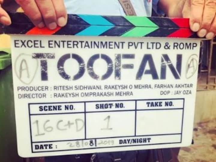 Toofan: Farhan Akhtar begins shooting for Rakeysh Omprakash Mehra's boxing film