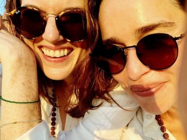 Game of Thrones stars Emilia Clarke, Rose Leslie visit India; share posts on Instagram: See Photos Game of Thrones stars Emilia Clarke, Rose Leslie visit India; share posts on Instagram: See Photos