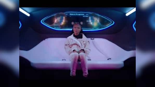 Lil Nas X's Panini video, featuring Skai Jackson, gives a psychedelic glimpse into future