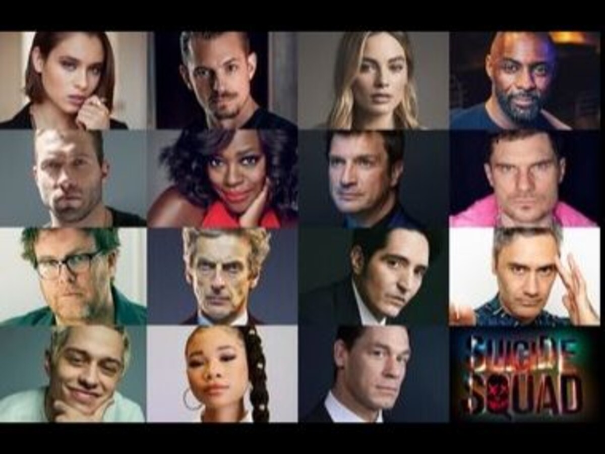 The Suicide Squad characters, Peter Capaldi and Idris Elba roles
