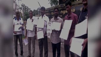 Death of 23-year-old Chennai techie: Activists protest in Coimbatore against illegal hoardings, banners across Tamil Nadu