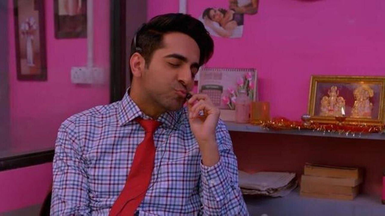 Ayushmann Khurrana in a still from Dream Girl. Image from Twitter