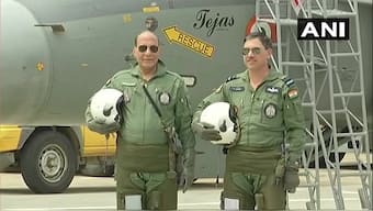 Rajnath Singh becomes first defence minister to fly LCA Tejas; BJP leader congratulates DRDO, HAL, says flight was smooth