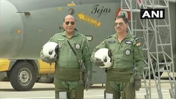 Days after taking to the sky in Tejas aircraft, Rajnath Singh to fly sortie in Rafale fighter jet on 8 Oct during France visit