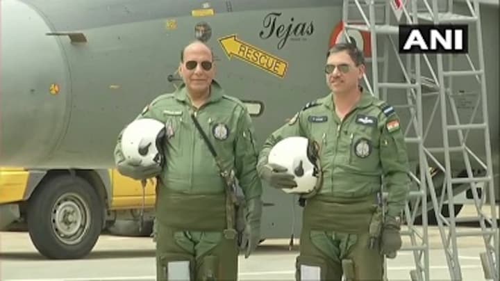 Days after taking to the sky in Tejas aircraft, Rajnath Singh to fly sortie in Rafale fighter jet on 8 Oct during France visit