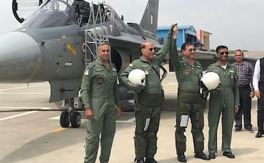 Rajnath Singh becomes first defence minister to fly LCA Tejas, says 'flight was very smooth'