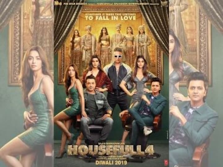 Housefull 4 poster: Akshay Kumar, Bobby Deol, Kriti Sanon gear up to face their reincarnations in upcoming comedy